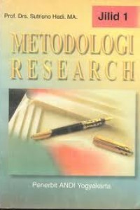 Image of Metode Research Jilid 1